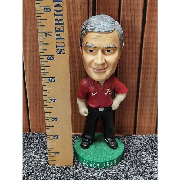 Alabama Crimson Tide Bobblehead Coach Fran Dennis Franchinoe Bobble Head - Picture 7 of 8